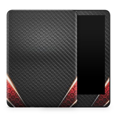 Carbon Fiber Tablet Skin Compatible with Amazon Kindle Colorsoft (2024) - Hex Rays - Premium 3M Vinyl Protective Wrap Decal Cover - Easy to Apply | Crafted in The USA by MightySkins