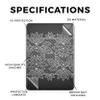 Carbon Fiber Tablet Skin Compatible with Amazon Kindle Colorsoft (2024) - Floral Lace - Premium 3M Vinyl Protective Wrap Decal Cover - Easy to Apply | Crafted in The USA by MightySkins view 2