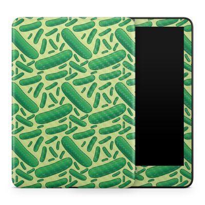 Carbon Fiber Tablet Skin Compatible with Amazon Kindle Colorsoft (2024) - Pickles - Premium 3M Vinyl Protective Wrap Decal Cover - Easy to Apply | Crafted in The USA by MightySkins