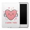Carbon Fiber Tablet Skin Compatible with Amazon Kindle Colorsoft (2024) - Angelic Love - Premium 3M Vinyl Protective Wrap Decal Cover - Easy to Apply | Crafted in The USA by MightySkins view 1