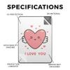 Carbon Fiber Tablet Skin Compatible with Amazon Kindle Colorsoft (2024) - Angelic Love - Premium 3M Vinyl Protective Wrap Decal Cover - Easy to Apply | Crafted in The USA by MightySkins view 2