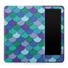 Carbon Fiber Tablet Skin Compatible with Amazon Kindle Colorsoft (2024) - Blue Scales - Premium 3M Vinyl Protective Wrap Decal Cover - Easy to Apply | Crafted in The USA by MightySkins view 1