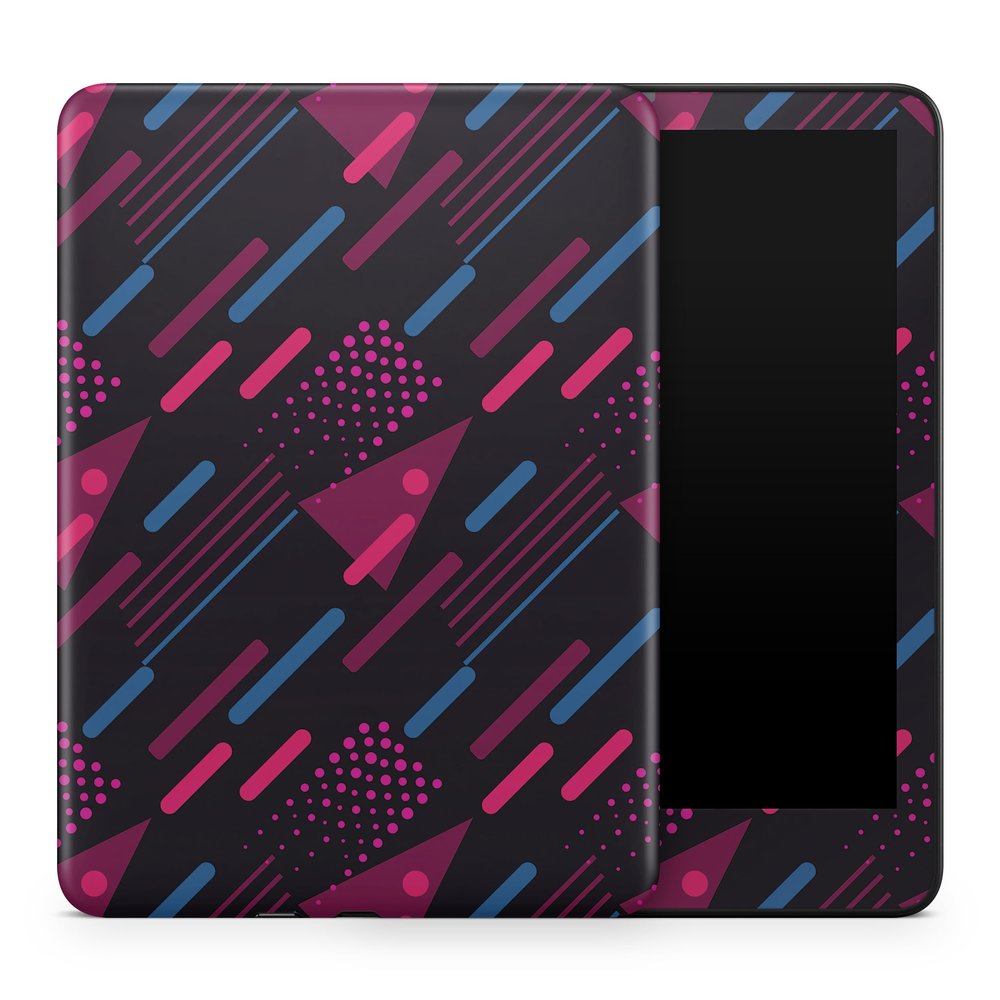 Tablet Skin Compatible with Amazon Kindle Colorsoft (2024) - Magenta Rain - Premium 3M Vinyl Protective Wrap Decal Cover - Easy to Apply | Crafted in The USA by MightySkins