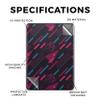 Tablet Skin Compatible with Amazon Kindle Colorsoft (2024) - Magenta Rain - Premium 3M Vinyl Protective Wrap Decal Cover - Easy to Apply | Crafted in The USA by MightySkins view 2