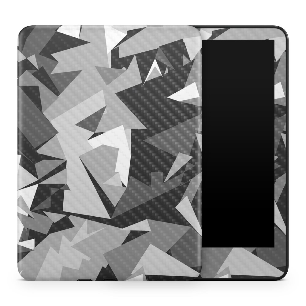 Carbon Fiber Tablet Skin Compatible with Amazon Kindle Colorsoft (2024) - Mono Camo - Premium 3M Vinyl Protective Wrap Decal Cover - Easy to Apply | Crafted in The USA by MightySkins