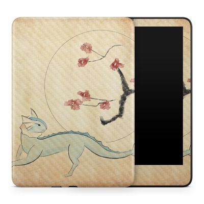 Carbon Fiber Tablet Skin Compatible with Amazon Kindle Colorsoft (2024) - Water Dog - Premium 3M Vinyl Protective Wrap Decal Cover - Easy to Apply | Crafted in The USA by MightySkins