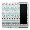 Glossy Glitter Tablet Skin Compatible with Amazon Kindle Colorsoft (2024) - Turquoise Tribal - Premium 3M Vinyl Protective Wrap Decal Cover - Easy to Apply | Crafted in The USA by MightySkins view 1
