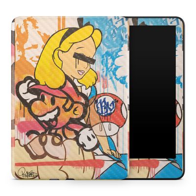 Carbon Fiber Tablet Skin Compatible with Amazon Kindle Colorsoft (2024) - I Cant See - Premium 3M Vinyl Protective Wrap Decal Cover - Easy to Apply | Crafted in The USA by MightySkins
