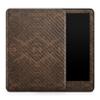 Carbon Fiber Tablet Skin Compatible with Amazon Kindle Colorsoft (2024) - Brown Linen - Premium 3M Vinyl Protective Wrap Decal Cover - Easy to Apply | Crafted in The USA by MightySkins view 1