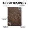 Carbon Fiber Tablet Skin Compatible with Amazon Kindle Colorsoft (2024) - Brown Linen - Premium 3M Vinyl Protective Wrap Decal Cover - Easy to Apply | Crafted in The USA by MightySkins view 2