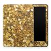 Carbon Fiber Tablet Skin Compatible with Amazon Kindle Colorsoft (2024) - Gold Chips - Premium 3M Vinyl Protective Wrap Decal Cover - Easy to Apply | Crafted in The USA by MightySkins view 1