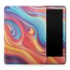 Glossy Glitter Tablet Skin Compatible with Amazon Kindle Colorsoft (2024) - Orange Pour - Premium 3M Vinyl Protective Wrap Decal Cover - Easy to Apply | Crafted in The USA by MightySkins view 1