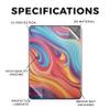 Glossy Glitter Tablet Skin Compatible with Amazon Kindle Colorsoft (2024) - Orange Pour - Premium 3M Vinyl Protective Wrap Decal Cover - Easy to Apply | Crafted in The USA by MightySkins view 2
