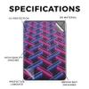 Carbon Fiber Tablet Skin Compatible with Amazon Kindle Colorsoft (2024) - Neon Diamond - Premium 3M Vinyl Protective Wrap Decal Cover - Easy to Apply | Crafted in The USA by MightySkins view 2