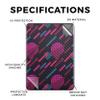 Carbon Fiber Tablet Skin Compatible with Amazon Kindle Colorsoft (2024) - Magenta Globe - Premium 3M Vinyl Protective Wrap Decal Cover - Easy to Apply | Crafted in The USA by MightySkins view 2