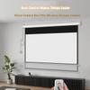 Electric Cinema Screen 3D 4K 72inch Motorised Projection Screens High Contrast 4:3 16:9 Automatic Movie Screens with Remote Control(72inch(16:9)) view 2