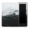 Carbon Fiber Tablet Skin Compatible with Amazon Kindle Colorsoft (2024) - Mountain Waves - Premium 3M Vinyl Protective Wrap Decal Cover - Easy to Apply | Crafted in The USA by MightySkins view 1