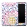 Carbon Fiber Tablet Skin Compatible with Amazon Kindle Colorsoft (2024) - Vibrant Mandala - Premium 3M Vinyl Protective Wrap Decal Cover - Easy to Apply | Crafted in The USA by MightySkins view 1