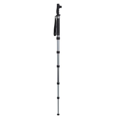 Extendable Camera Monopod, Aluminum Portable Offset Monopod with Cane Handle and Carrying Bag, Dock for DSLR Video Camera, 6 Sections up to 68.5in