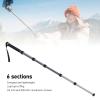 Extendable Camera Monopod, Aluminum Portable Offset Monopod with Cane Handle and Carrying Bag, Dock for DSLR Video Camera, 6 Sections up to 68.5in view 4