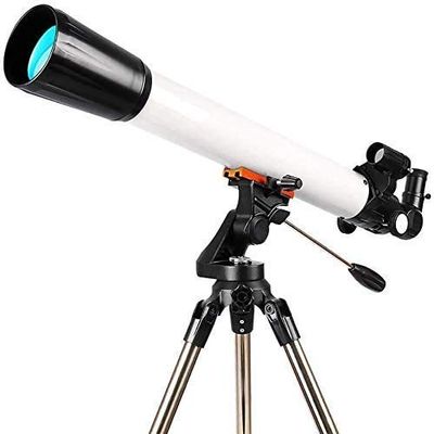 Astronomical Refractor Telescope, High Magnification Outdoor Professional Astronomical Telescope 270X Monocular Optical Refractor Design Portable Tripod