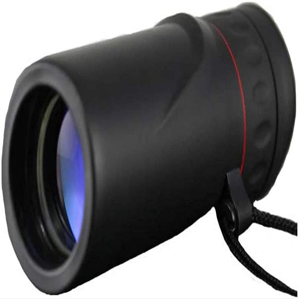 10x25 Monocular Telescope, Portable Monocular Telescope with Monocular with Smartphone Adapter and Carry Case BAK4 Prism FMC Lens for Birds Watching Sports