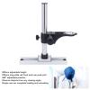 Adjustable Microscope Stand, Metal Slide Rail Track Stand Bracket Holder with Tabletop Base Mounting for 50mm Lens Interface, Constructed from Aluminum Alloy and Alloy Steel, view 2