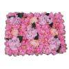 6 Pack Flower Wall Panels, 24" X 16" Artificial Flower Backdrop Floral Wall for Photo Background Home Party Wedding Backdrop Decor(Dahlia, Peony, Hydrangea) view 1