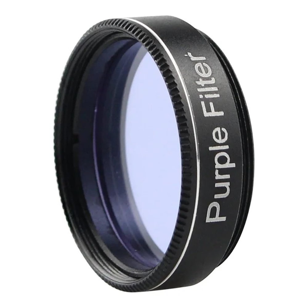 1.25 Inch Orange Purple Yellow Blue Red Green Astronomical Telescope Accessories(Purple)
