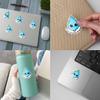 3 Pcs Hydration Sticker You'll Die Without Me You Idiot Sticker Drink Your Water Decal Funny Water Drop Hydration Waterproof Vinyl Health Awareness for Laptop Water Bottle Tumbler Phone Case 3"x3" (1) view 4