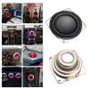 XEGZLH 38MM 4Ohm 10W Portable HiFi Speakers 1.5inch Small Full Ranges Rubber Side Inner Speakers Replacement view 2