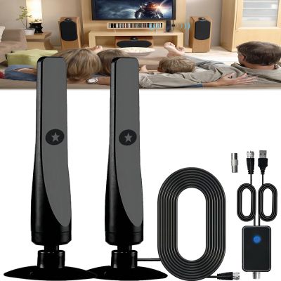 Startune TV Antenna, Optiwave TV Antenna, Wavevista TV Antenna 2025, Wave Vista Smart TV Antenna, Ultra4tv Digital TV Antenna Indoor, Suction Cup HD TV Antenna for Smart Tv and All Tv (2PCS)