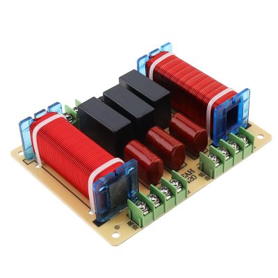 DriSentri 4 Way Crossover for Speaker, 400W Hi-Fi Grade Dual High & Low Frequency Speaker Dedicated 4 Way Crossover, Audiophile-Level Home Theater Audio Frequency Divider