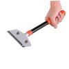 Home Tile Scraper Heavy Duty Glass and Floor Cleaning Tool Non- Grip Handle for Kitchen and Bathroom Use Design for Easy Adhesive Removal Style view 3