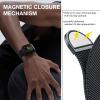 Stainless Steel Milanese Loop Compatible with Apple Watch Band 46mm 42mm 44mm 45mm 49mm 38mm 40mm 41mm men and women, Magnetic Clasp Replacement for iWatch Bands Ultra Series 10 9 8 7 6 5 4 view 2