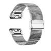 VELORE 20/22/26mm Quick Fit Strap for Garmin Fenix 8 43 51mm 7s 7X 7 Pro Fenix 6s 6X 6 5s 5X 5Plus Tactix 7 Stainless Steel Band Forerunner 965 Watchbands(Silver,26mm) view 1
