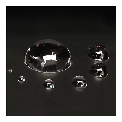 Microscope Kit 1mm ~ 9mm Hemispherical Lens Glass Half Ball Plano Convex Lenses Optics Precision Instrument Lentes Microscope Lens Adapters(1mm)