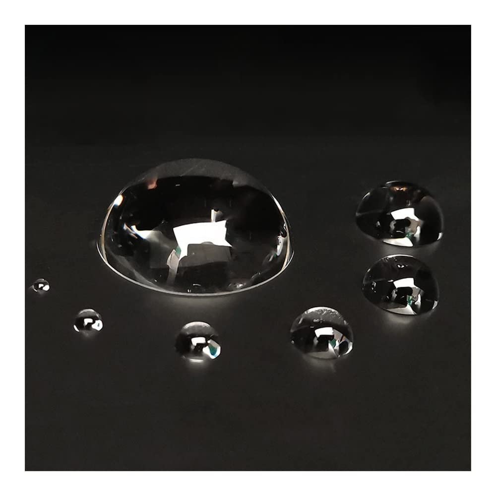 Microscope Kit 1mm ~ 9mm Hemispherical Lens Glass Half Ball Plano Convex Lenses Optics Precision Instrument Lentes Microscope Lens Adapters(1mm)