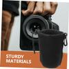 Gadpiparty 3pcs Camera Lens Case Bag Storage Drawstring Neoprene Material for Dslr Mirrorless Cameras view 3