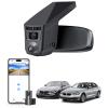 Mangoal Front 4K & Rear 1080p Dash Cam for BMW 3-Series Gen6 F30 F31 F34 F35 2012 2013 2014 2015 2016 2017 2018 Select 2019 M3 F80(Model C), OEM Style, 2160P UHD Video, WiFi & APP, 128GB Card view 1