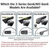 Mangoal Front 4K & Rear 1080p Dash Cam for BMW 3-Series Gen6 F30 F31 F34 F35 2012 2013 2014 2015 2016 2017 2018 Select 2019 M3 F80(Model C), OEM Style, 2160P UHD Video, WiFi & APP, 128GB Card view 2