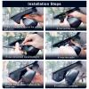 Mangoal Front 4K & Rear 1080p Dash Cam for BMW 3-Series Gen6 F30 F31 F34 F35 2012 2013 2014 2015 2016 2017 2018 Select 2019 M3 F80(Model C), OEM Style, 2160P UHD Video, WiFi & APP, 128GB Card view 4