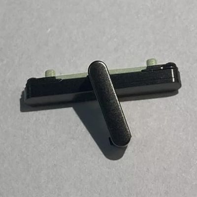 2X Power Volume Button Outer Side Keys Replacement Compatible with Samsung Galaxy S24 Ultra(Black)