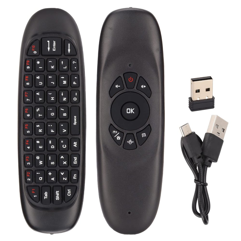 SUNGOOYUE 3 Axis Gyroscope Air Mouse, Plug and Play, 2.4GHz USB Receiver Plug and Play Sensitive Accurate Control PC Remote for OS X, Linux Android