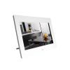 10 inch Digital Photo Frame HD IPS Screen Digital Photo Frame Advertising Player Digital Photo Frame Video Player Decorative,White view 1
