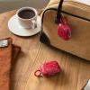 White Polka Dot Red Case with Lock for Airpods Pro 2 Gen,Vintage Aesthetic Pattern Stylish Luxury Trendy Retro Girls Women Protective Cover for Airpod Pro 2 Genetatio view 4