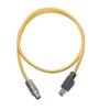 09489323757010, Ethernet Cables/Networking Cables RJ45 M12 X-Code Cable ASSM 1.0M PVC view 1
