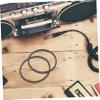 FELTECHELECTR 20pcs Rubber Belt for DVD Drive Recorder Repair Belt Fit for Cassette Tape Machine Video Machine view 3