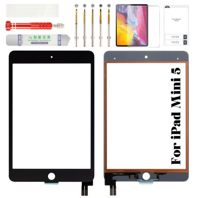 for iPad mini 5 Screen Replacement for iPad mini 5 Digitizer Replacement Touch Screen for iPad mini A2126 Screen Replacement A2133 A2124 A2125 Black (Without LCD)