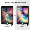 for iPad mini 5 Screen Replacement for iPad mini 5 Digitizer Replacement Touch Screen for iPad mini A2126 Screen Replacement A2133 A2124 A2125 Black (Without LCD) view 4